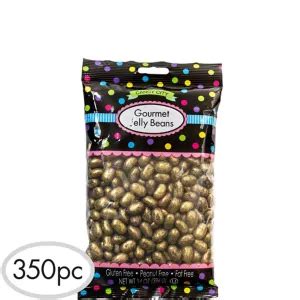 Gold Jelly Beans 350pc - Party City