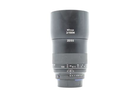 Used ZEISS Milvus 100mm F 2 ZF 2 Nikon Fit MPB