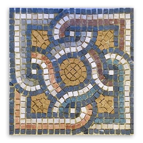 Byzantine Galilee Tile - Holyland Mosaics