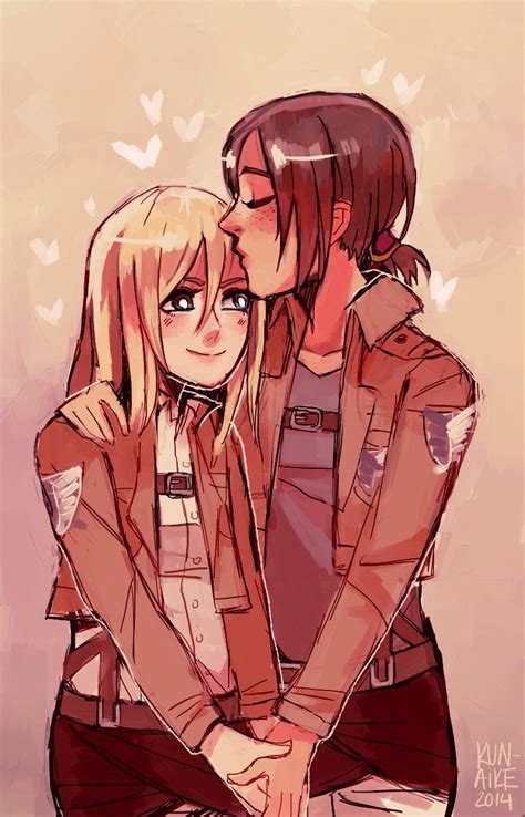 Yumikuri Is Love Ymir Historia And Ymir Ymir And Historia