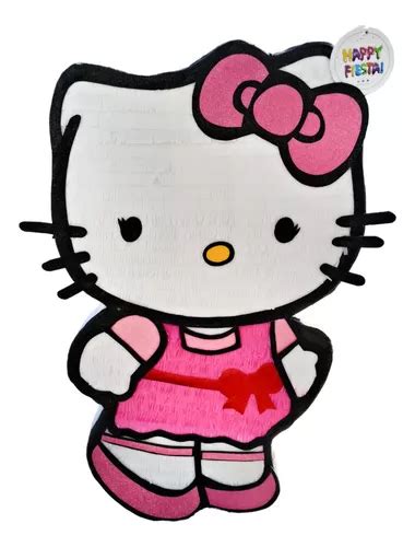 Piñata Hello Kitty 70 Cm Fiesta Infantil Meses Sin Interés