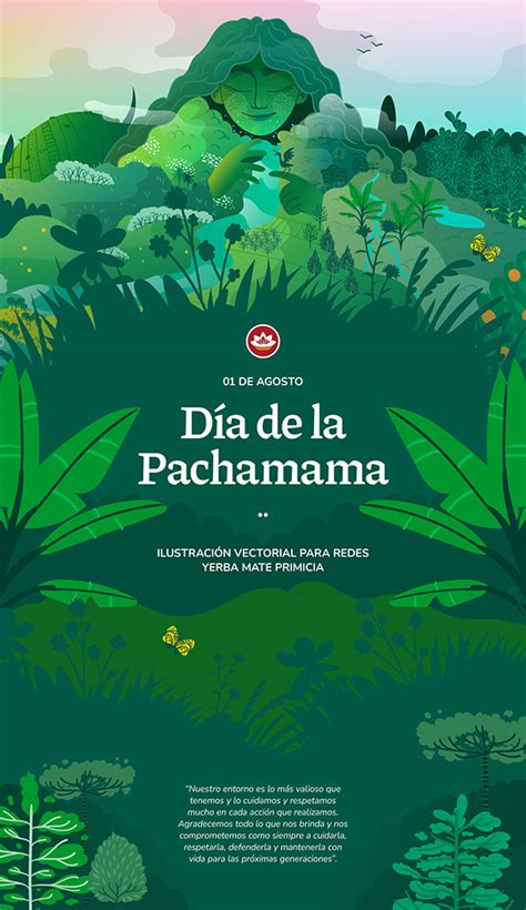 DÍa De La Pachamama Vector Illustration Behance