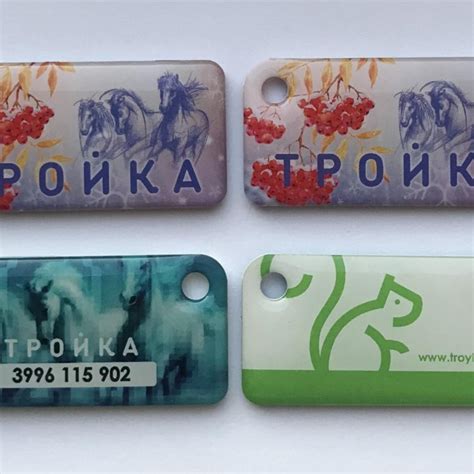Транспортный брелок Тройка Рябина и Белочка. – купить в Москве, цена ...