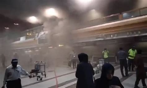 Fire breaks out at Lahore airport, flight operations disrupted ...