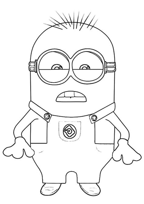 16 Desenhos dos Minions para Colorir Amor de Papéis