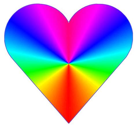 Rainbow Hearts Clipart Best