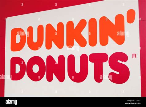 Dunkin Donuts Logo Hi Res Stock Photography And Images Alamy