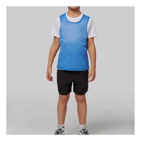 Chasuble en filet léger multisport enfant PROACT 90g m²