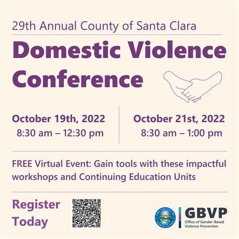 County Of Santa Clara To Host 29th Annual Domestic Violence Conference