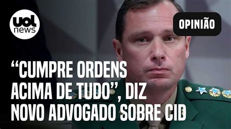 Mauro Cid Novo Advogado De Ex Ajudante De Bolsonaro Diz Que Ele