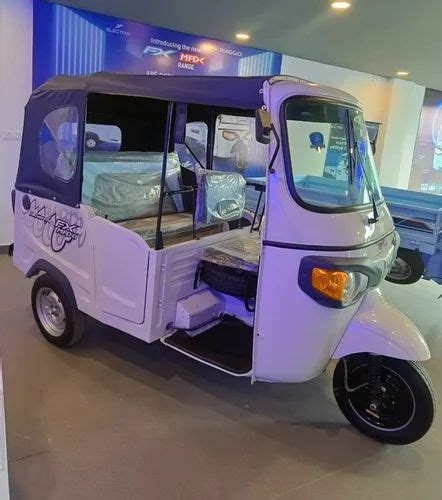 Piaggio Ape E City Fx Max Electric Rickshaw At Rs Piece In