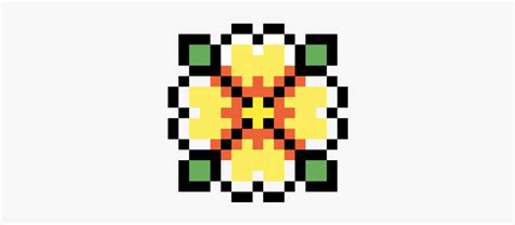 Minecraft Flowers Pixel Art : This was original done by me i tried to ...