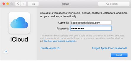 Set Up Icloud On Your Mac Apple Support