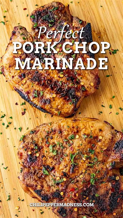 Perfect Pork Chop Marinade Recipe Pork Chop Recipes Grilled Pork Marinade Recipes Easy Pork