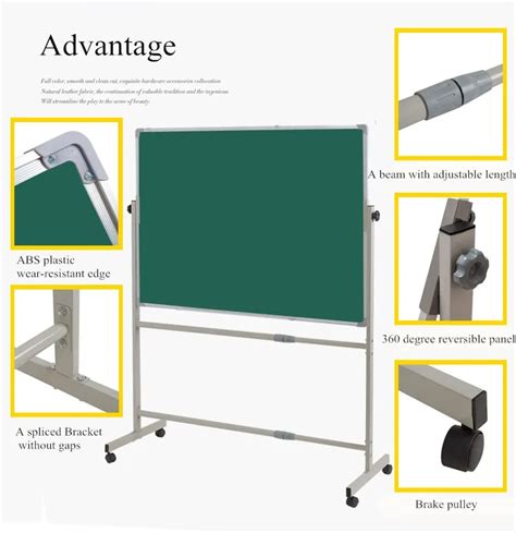 New Magnetic Double Sided Magnetic Whiteboard With Wheels - Buy Magnet ...