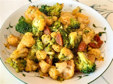 Duo Brocoli Chou Fleur Et Chorizo Recette Maison L ESCALE