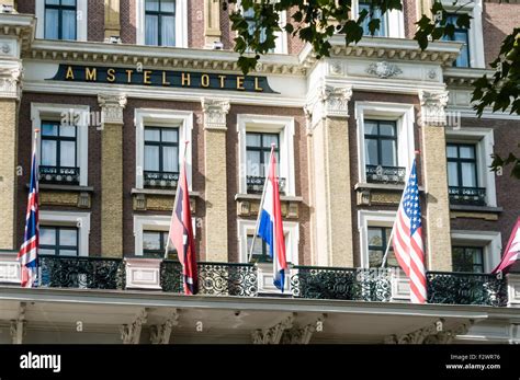 Amstel Hotel, Amsterdam Stock Photo - Alamy