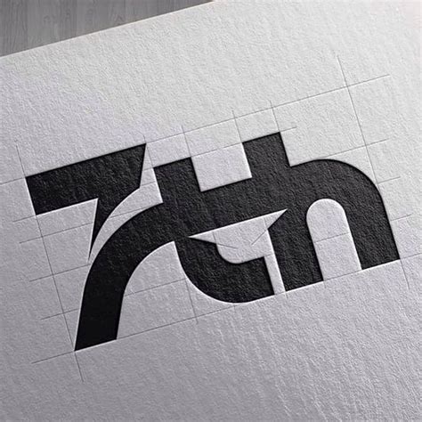 F Letter Knife Logo Template