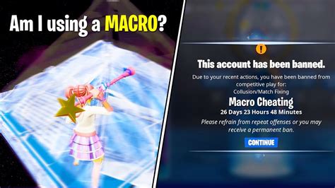 So I Got Banned For Macro Cheating I Got Caught Youtube