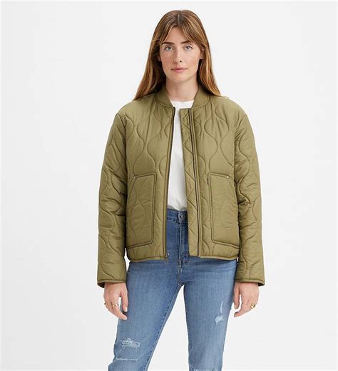 Onion Quilted Liner Jacket Green Levis® Us