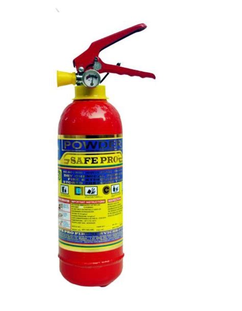 Mild Steel Safepro ABC Stored Pressure Fire Extinguisher For