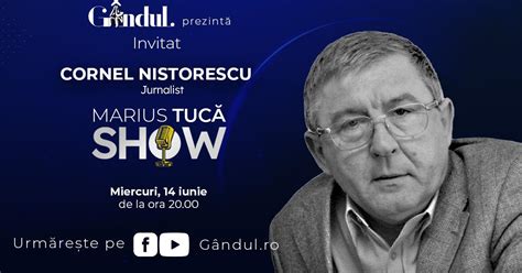 Marius Tuc Show Ncepe Miercuri Iunie De La Ora Live Pe