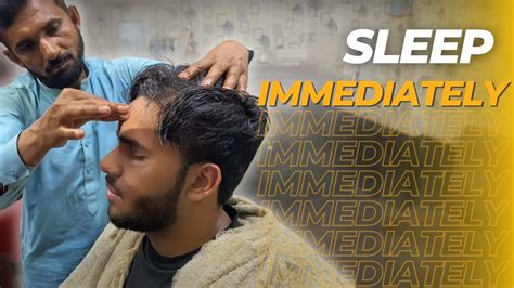 Sleep Immediately Fall Asleep Within Minutes Asmr Head Massage