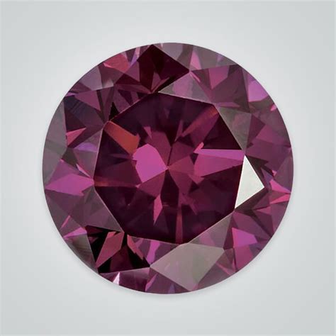 Purple Diamonds, Round - Cubic Zirconia (CZ), Natural & Synthetic ...