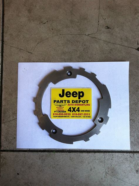 Jeep Liberty L Reluctor Ring Teeth Tone Wheel Crank