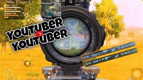 When Two Youtubers😈 Are In The Same Lobby😱 Youtuber Vs Youtuber Pubg Mobile Nd Plays Youtube