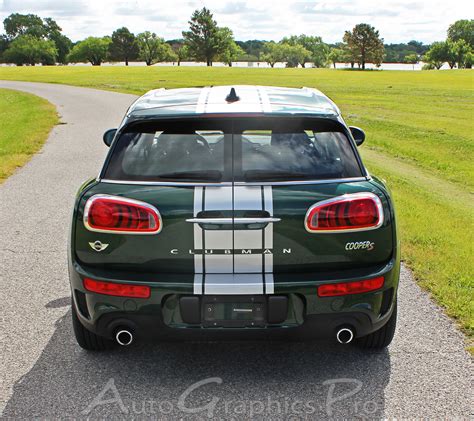 2016 2018 Mini Cooper Clubman S Type Rally Stripes Center Hood Vinyl