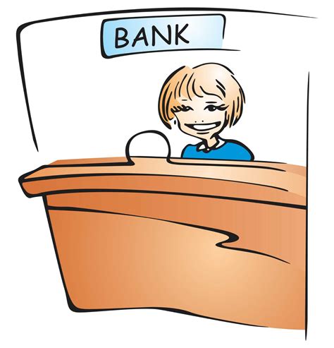 Bank Teller Clipart At Sasledgeblog Blog