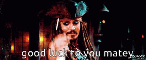 Pirates Of The Caribbean Good Luck GIF - Pirates Of The Caribbean Good ...