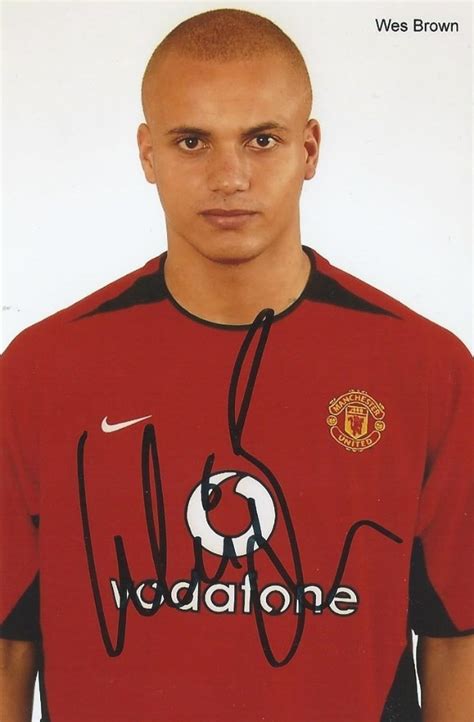 Wes Brown Oryginalny Autograf Man United Warszawa Kup Teraz Na