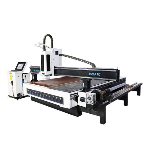 Atc Cnc Router With Rotary Axis From China Manufacturer Igolden Cnc