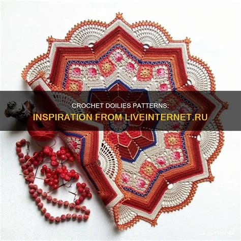 Crochet Doilies Patterns: Inspiration From Liveinternet.Ru | CyCrochet