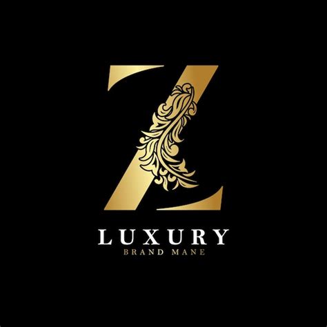 Premium Vector Vector Luxury Letter Z Golden Name Initial Modern Logo