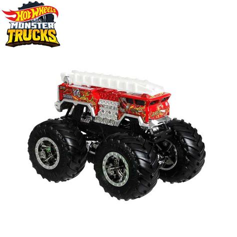 Машинка Mattel Hot Wheels Monster Trucks Монстр трак FYJ HW Alarm Подарочная коробка