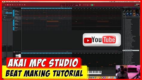 Akai MPC Studio Beatmaking Video Tutorial Hip Hop Series Pt 1 YouTube