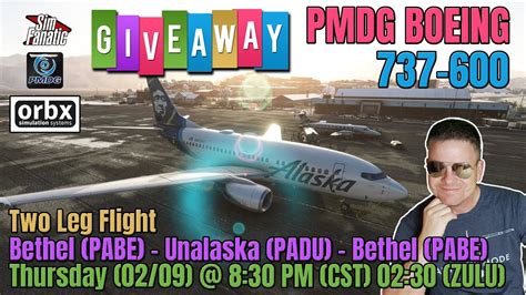 LIVE MSFS ORBX UNALASKA PADU SCENERY GIVEAWAY Commercial