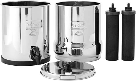 Lot Detail Big Berkey Gravity Fed Water Filter With 2 Black Berkey Purification Elements