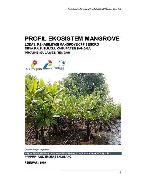 Pdf Profil Ekosistem Mangrove Dokumen Tips