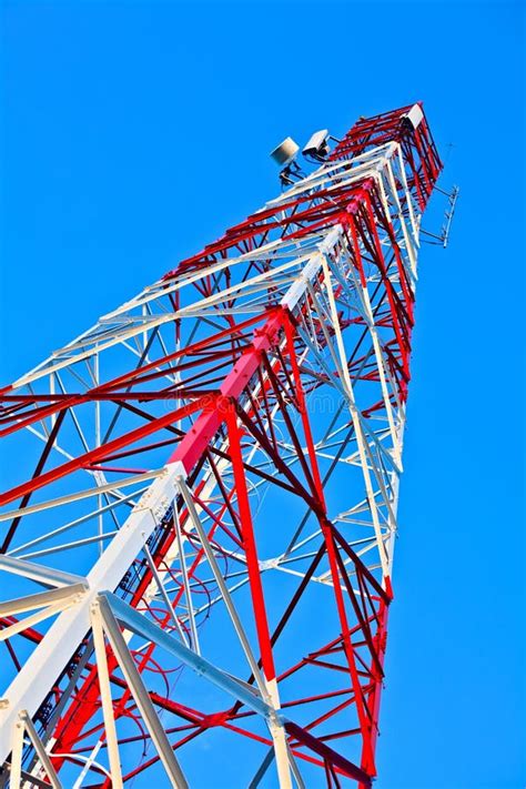 Radio Tower Stock Image Image Of Satellite Network 21393435