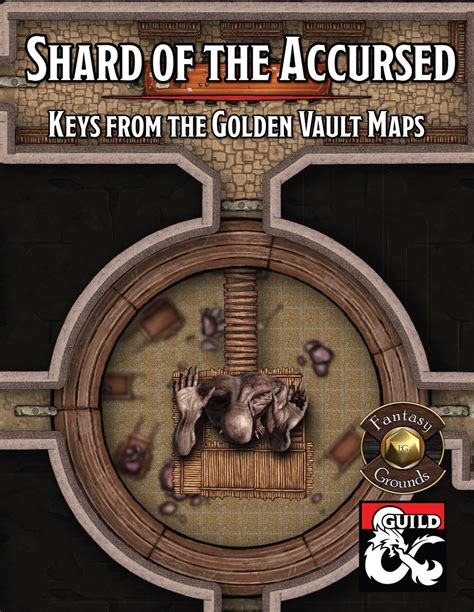 Keys From The Golden Vault Map Pack 09 Shard Of The Accursed Dm Supplement Dungeon Masters