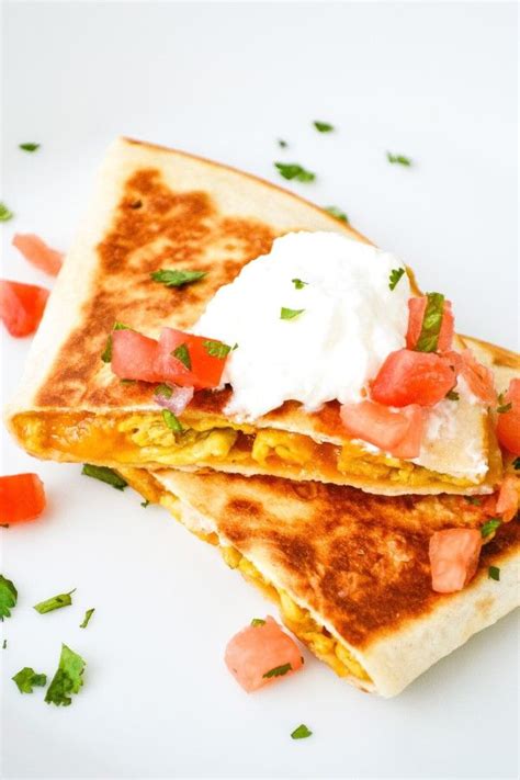 Breakfast Quesadillas Are Delicious Quick And Easy This Recipe Includes Instructions For How