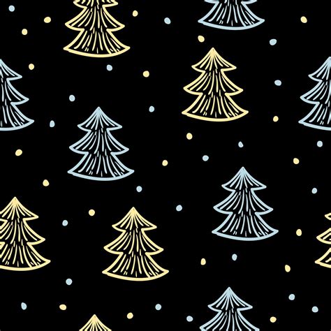 Winter holiday fabric textile seamless spruce pattern background. 3079492 Vector Art at Vecteezy