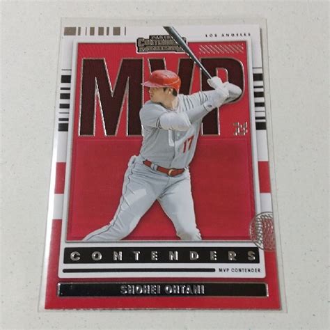 大谷翔平 2021 Panini Contenders Baseball Mvpの通販 By Yajiyajis Shop｜ラクマ