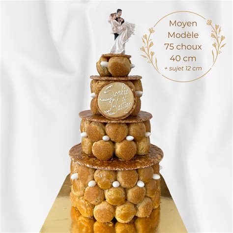 Pièce montée de choux Classique Mariage Pâtisserie Leroy Aix Marseille