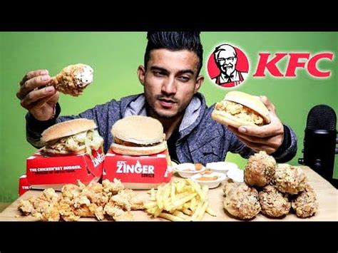 Kfc Kentucky Fried Chicken Mukbang Asmr Indian Kfc Akshanshu