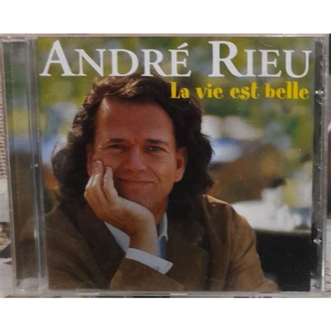 Cd Andre Rieu La Vie Est Belle Conservado Shopee Brasil